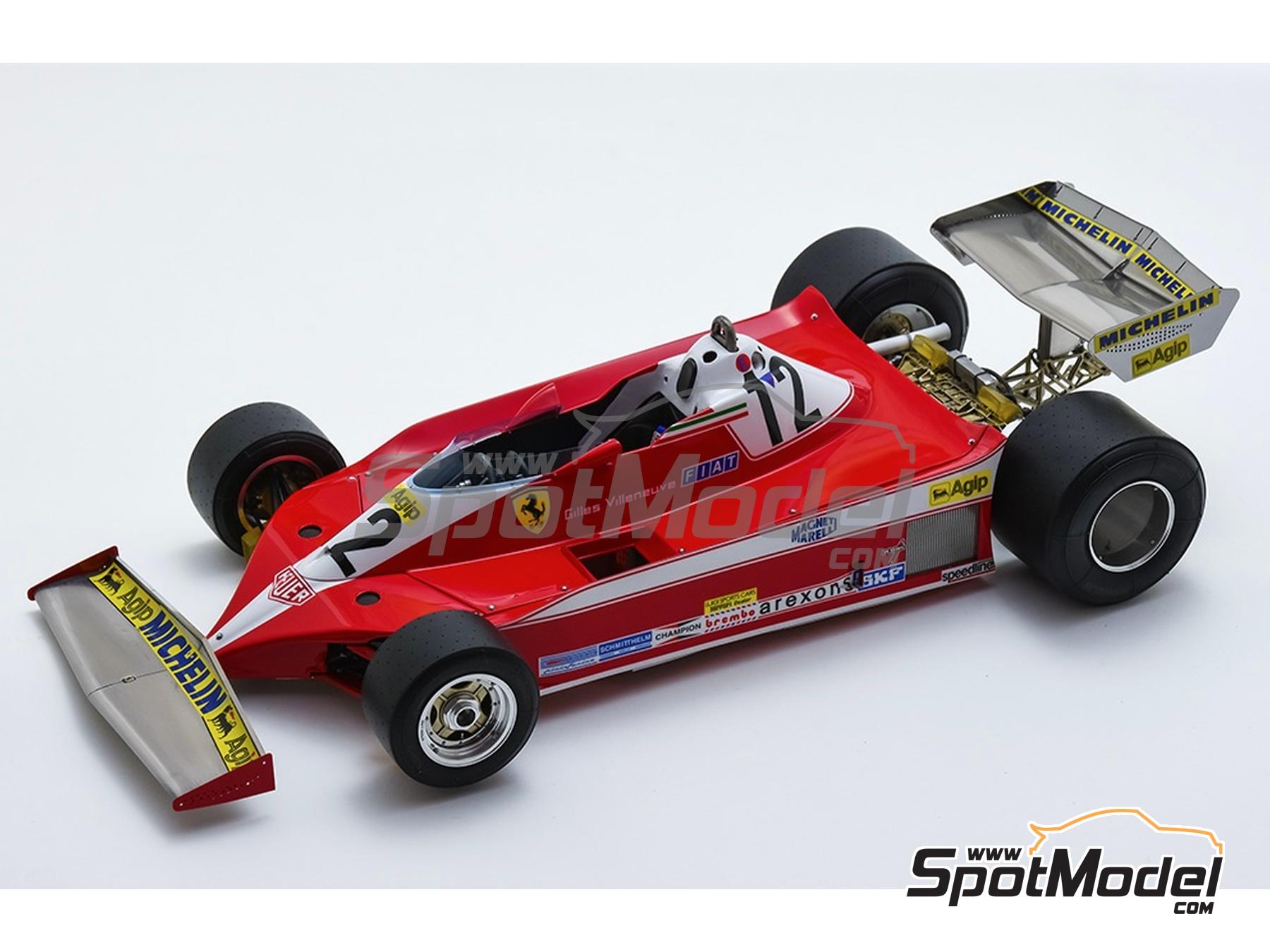 Model Factory Hiro K862: Car scale model kit 1/12 scale - Ferrari